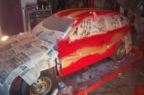 painting...