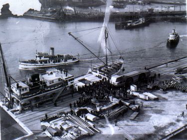 November 13 or 14, 1939 - Army Pier, Boston, Mass.
